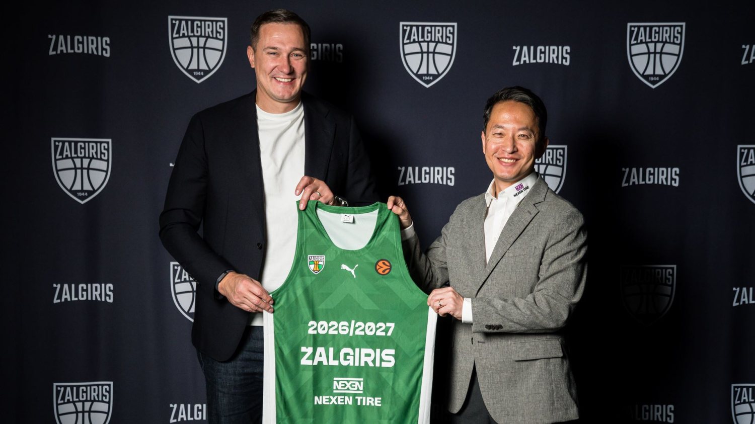 NEXEN TIRE продлила спонсорский контракт с баскетбольным клубом Zalgiris