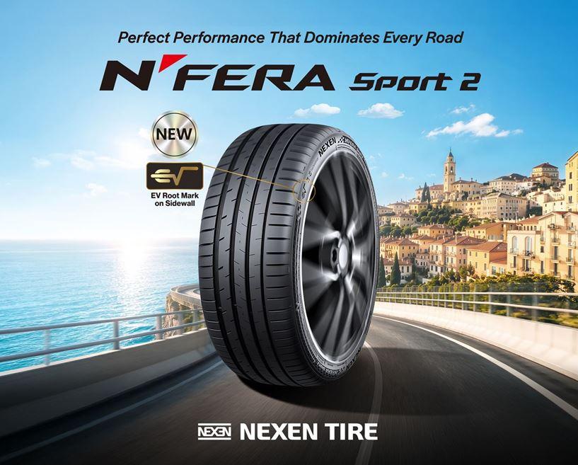 NEXEN TIRE представляет новую европейскую летнюю шину N’FERA Sport 2 с улучшенными характеристиками управляемости и торможения